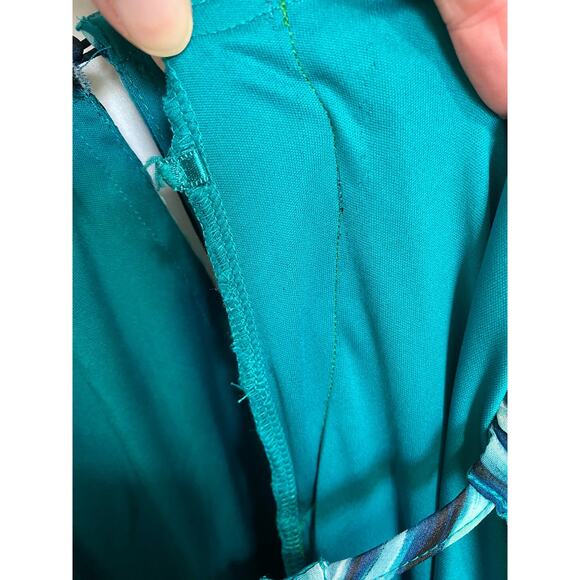 Lane Bryant Dress High Low Multicolor Strapless Size XL* - Picture 11 of 12